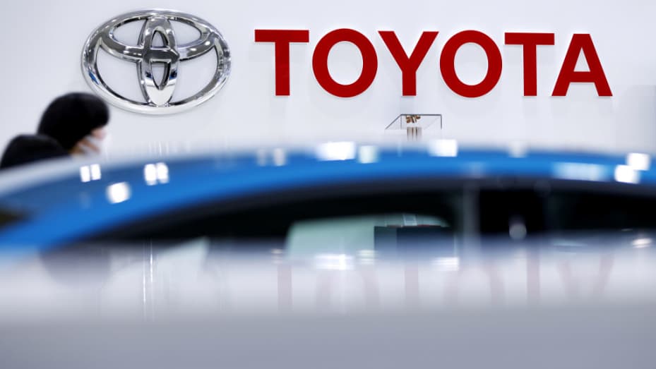 Tesla Model 2 Toyota, in Reversal, Says It Will Shift More Rapidly to EVs -1639463514573-gettyimages-1236289761-JAPAN_TOYOTA