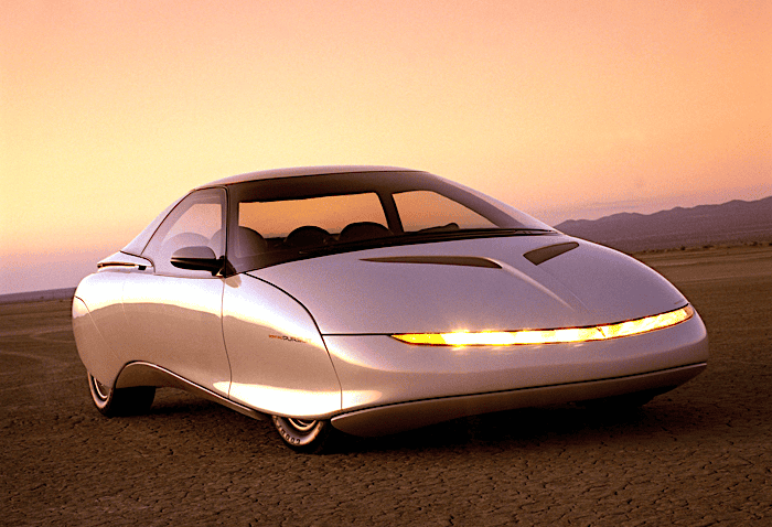 Tesla Model 2 35 years ago, this GM prototype had a yoke, four-wheel steering, and satellite navigation 1642481252569