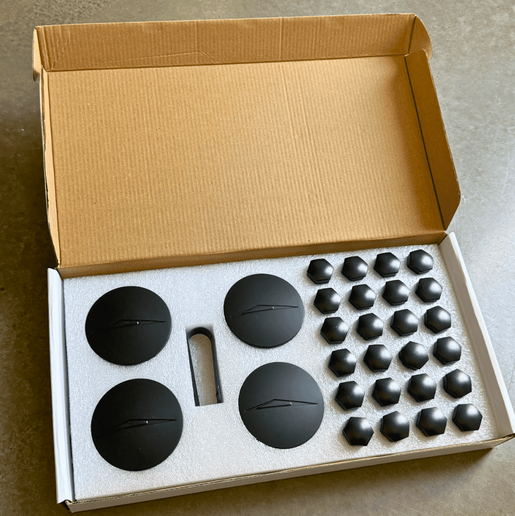 Tesla Model 2 ? New Product: Cybertruck Center Cap & lug nut cover sets 1715814893186-kx