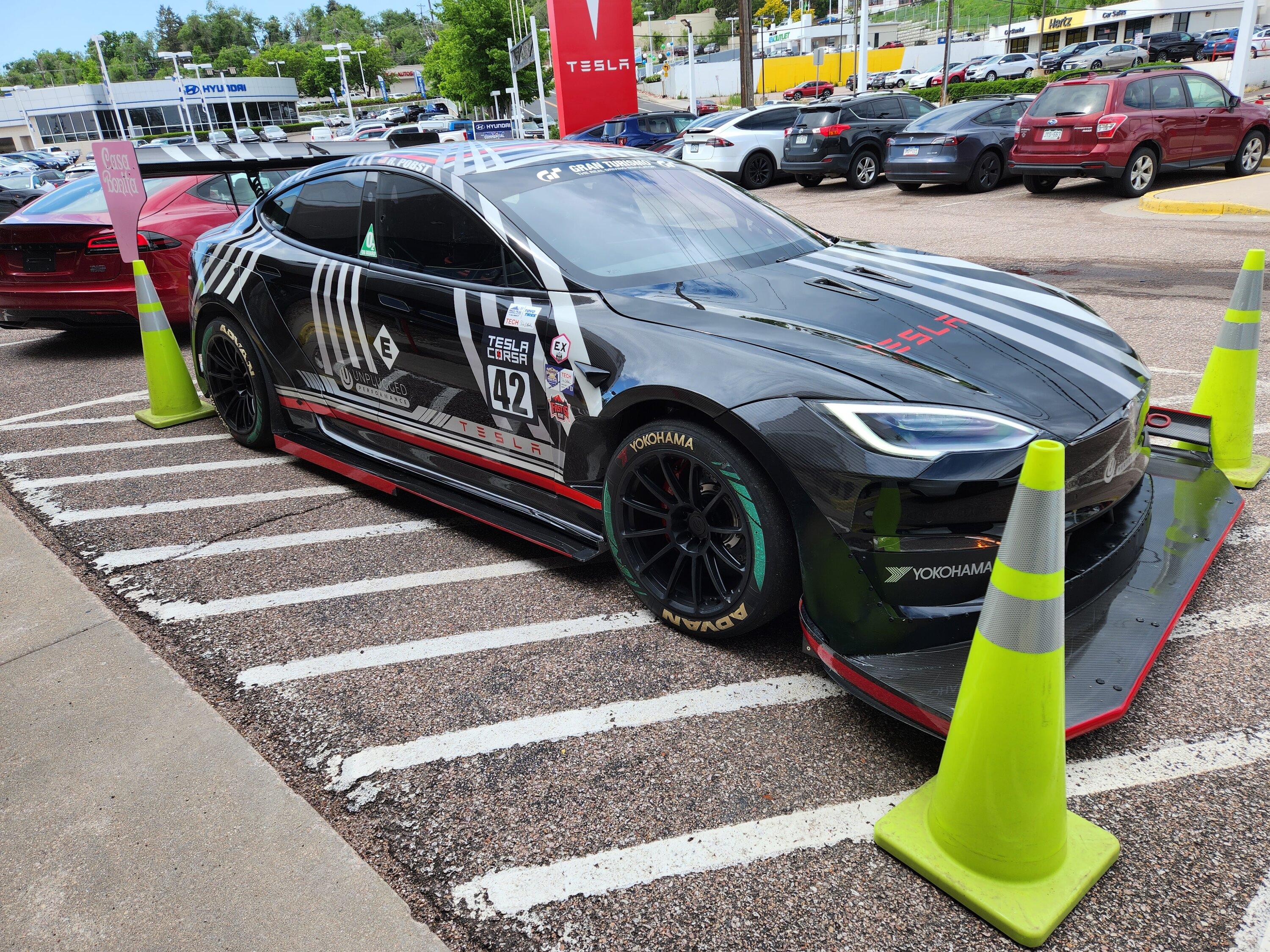 Tesla Model 2 Unplugged performance Model S is ready to tackle Pikes Peak again 20230613_102745