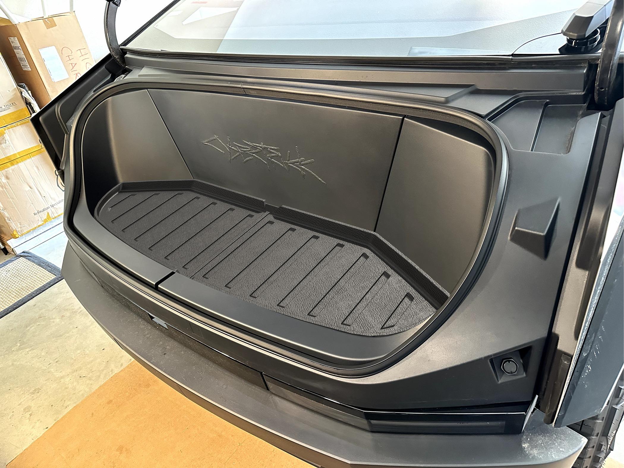 Tesla Model 2 ELECFRESH | Bed Mat & Frunk Mat & Under-Bed Storage Mat 3