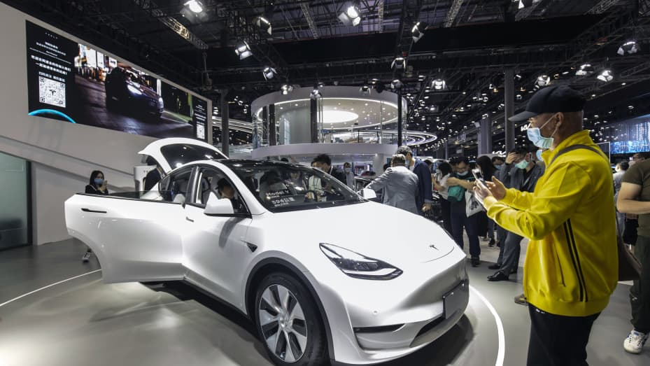 Tesla Model 2 Tesla to ‘recall’ nearly 300,000 China-made Model 3 and Model Y vehicles 9064826-gettyimages-1232553434-CHINA_SHANGHAI_AUTO