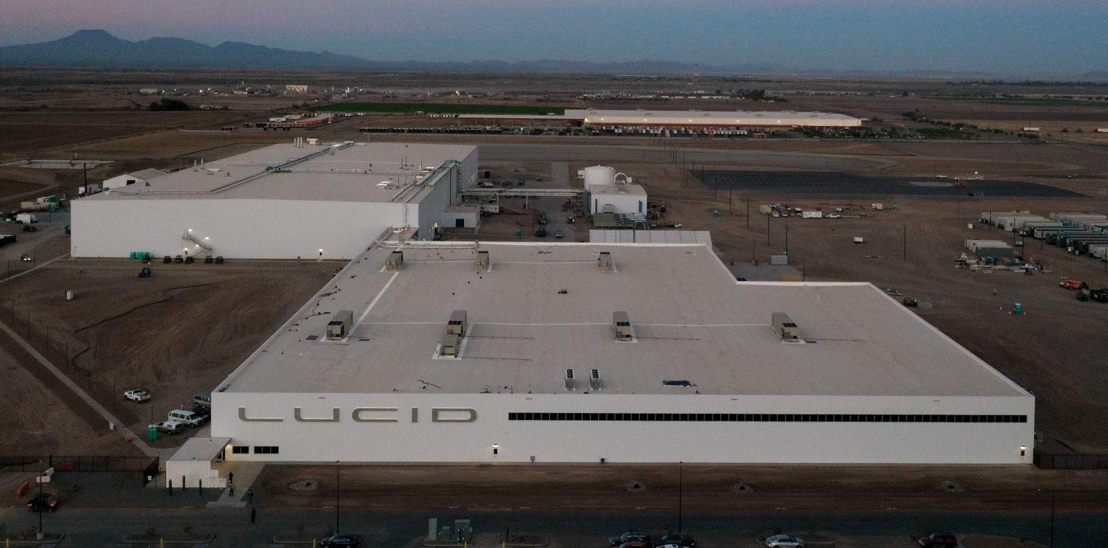 Tesla Model 2 Lucid factory phase 1 complete Aerial_2-1-e1606795245948