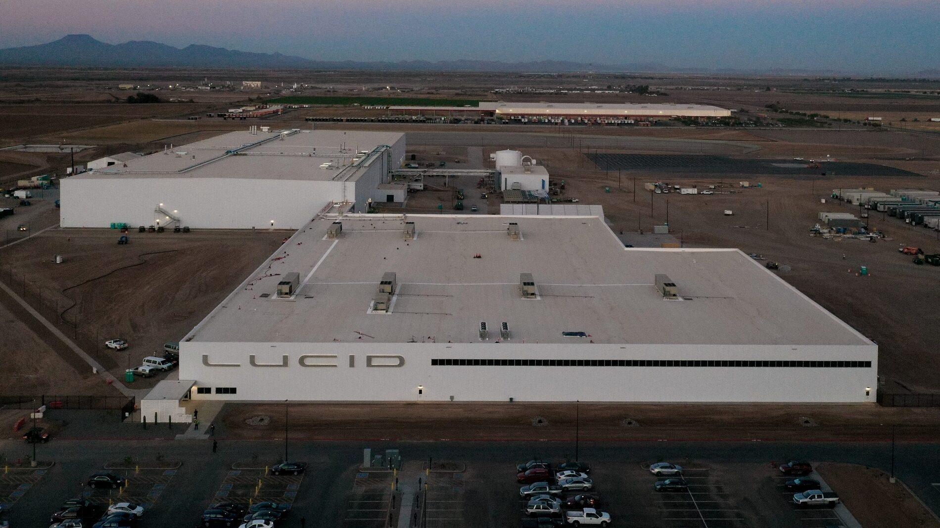 Tesla Model 2 Lucid factory phase 1 complete Aerial_2