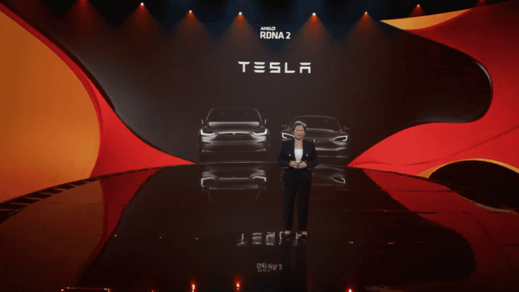 Tesla Model 2 AMD adds Tesla as a customer after winning over the PC market chitecture-10-TFLOPs-Tesla-Model-S-Model-X-740x416