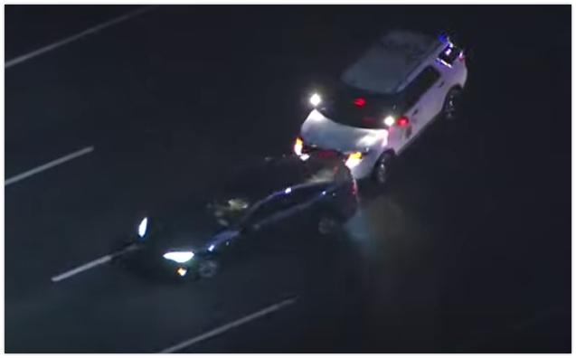 Tesla Model 2 Stolen Tesla Model S Leads Police On Wild Pursuit CHP's PIT maneuver ends bizarre police chase involving possible stolen Tesla - YouTube 2021-12