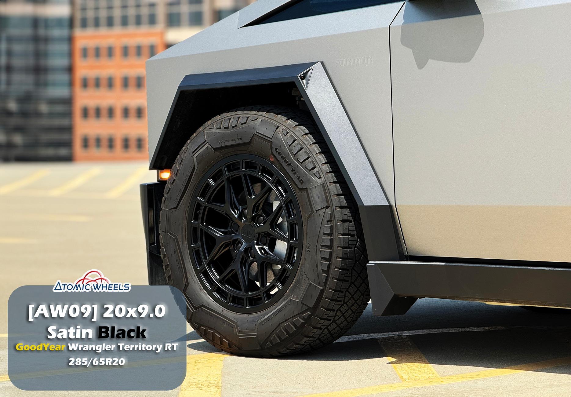 Tesla Model 2 Fully Forged Atomic Wheels for Tesla Cybetruck Cyber6