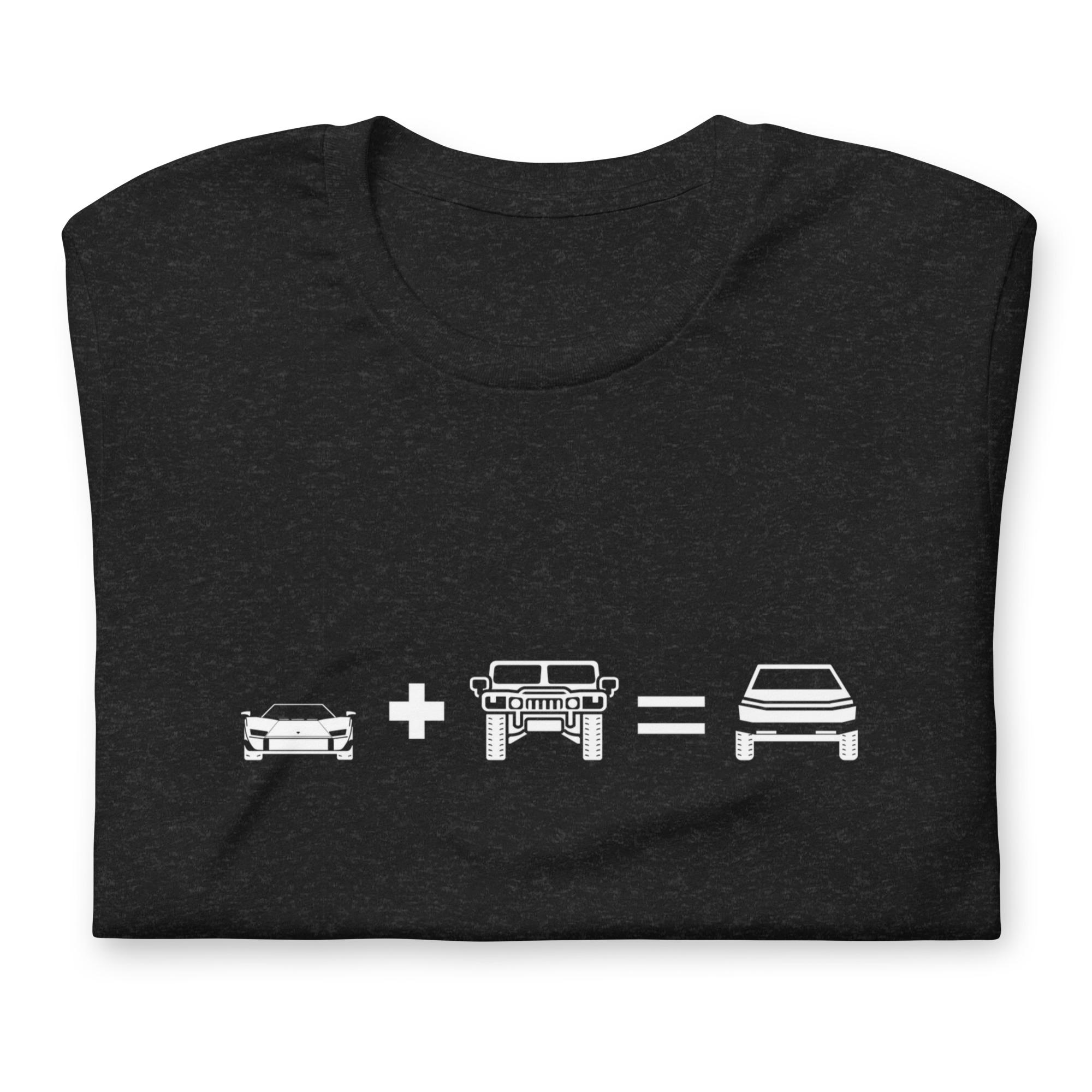 Tesla Model 2 New T-Shirt Design! CyberMath T-Shirt 3