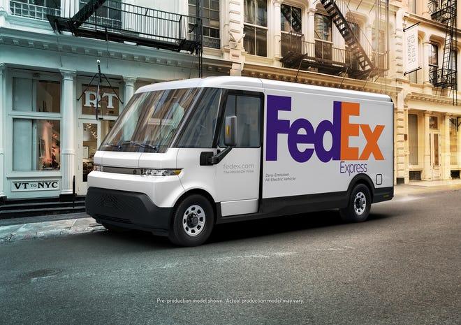 Tesla Model 2 GM to build $2.3B battery plant for electric vehicles in Tennessee, creating 1,300 jobs e8dfd-BrightDrop_EV600_with_FedEx_Express_brandin