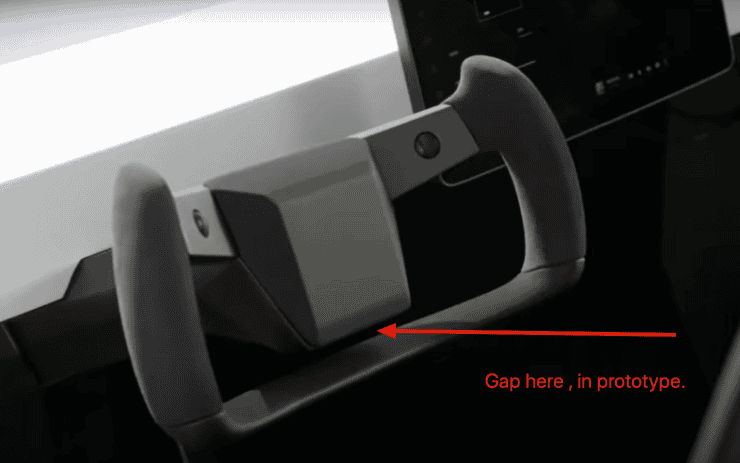 Tesla Model 2 Will CyberTruck get the Yoke Steering gap yoke