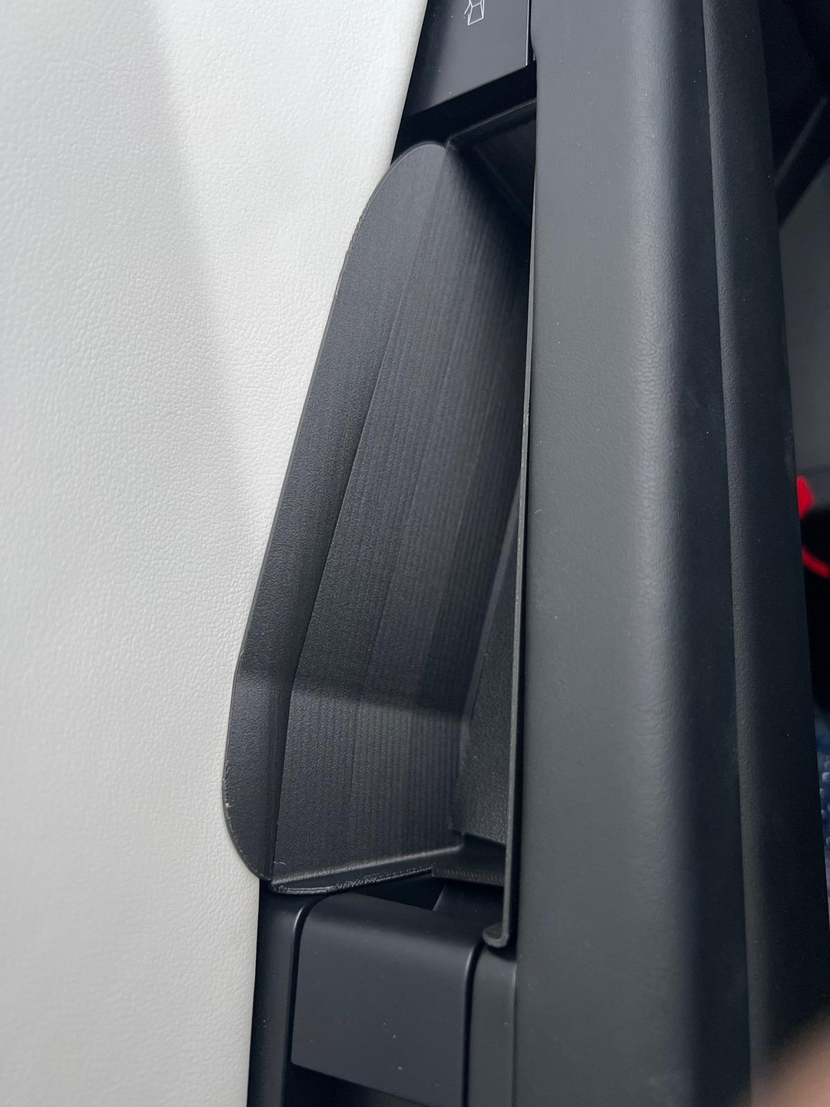 Tesla Model 2 Updated Door Handle Inserts / Storage Tray available now (TWRAPS) image