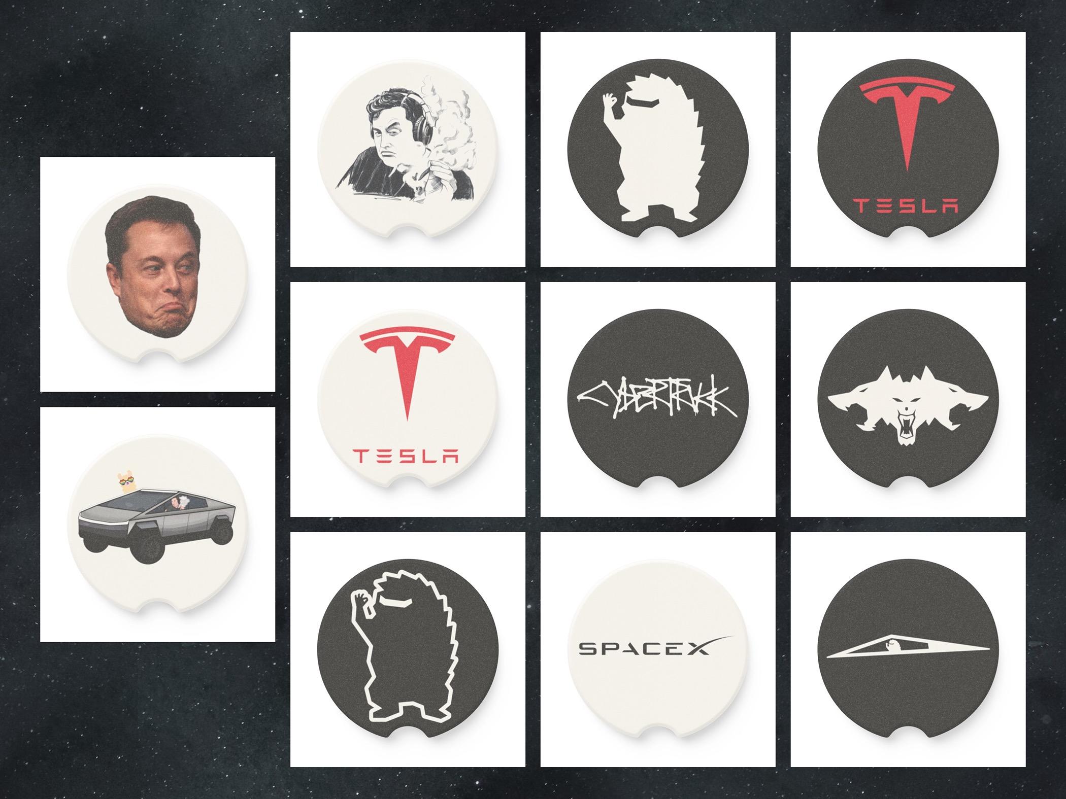 Tesla Model 2 CyberTruck Soapstone Coasters Just Dropped! IMG_1613