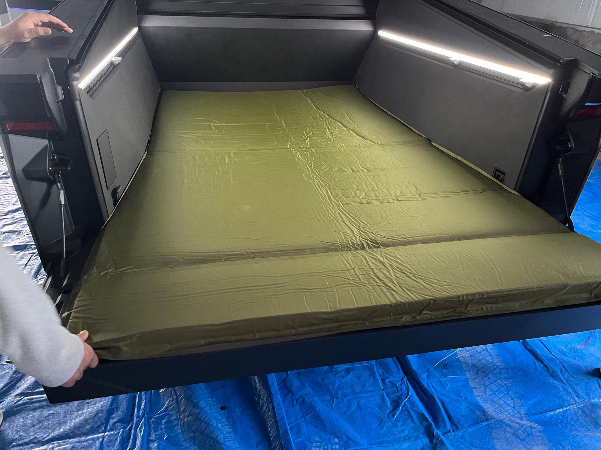 Tesla Model 2 ELECFRESH | Product Testing | The Simplest Cybertruck Bed Mattress Solution IMG_1630