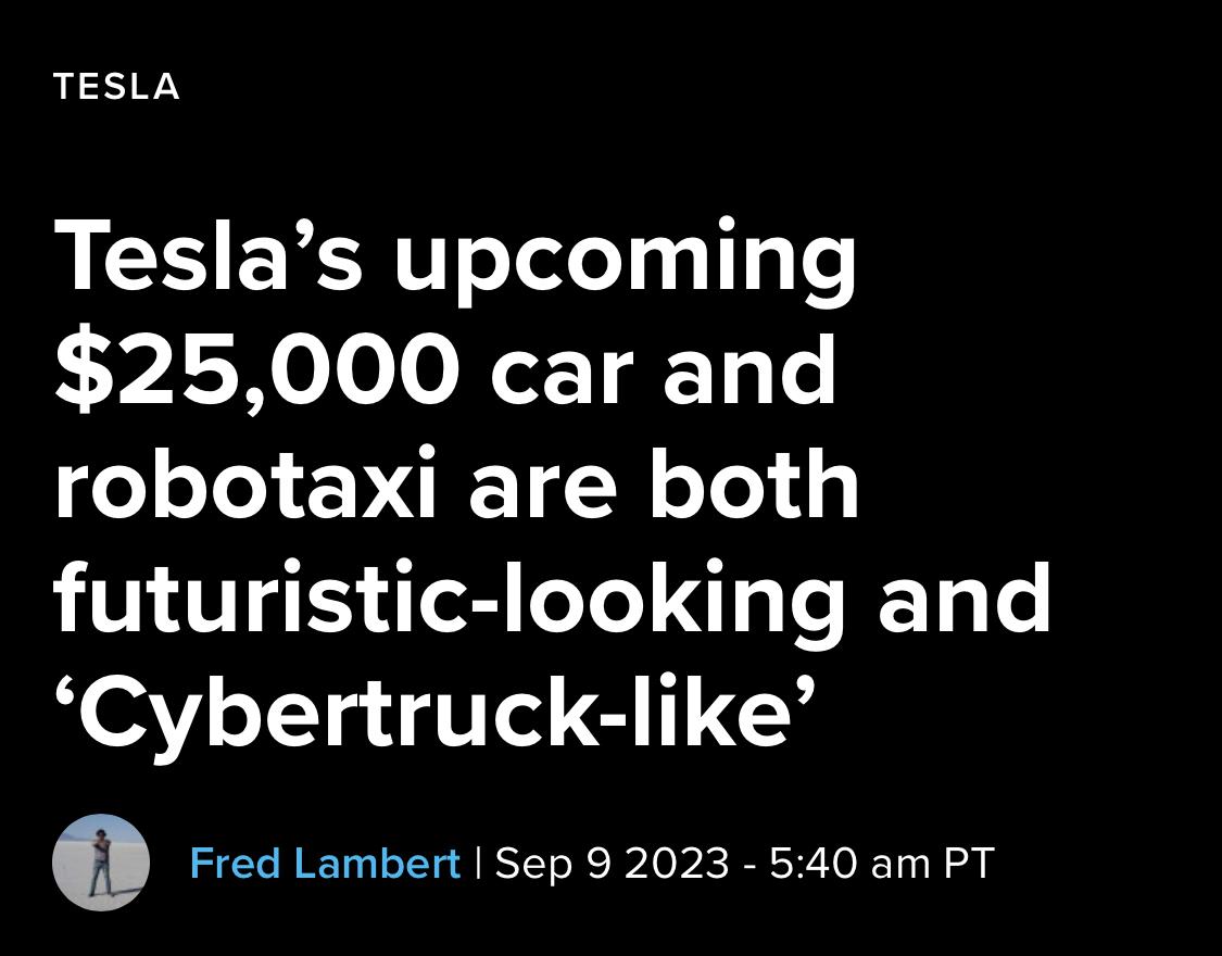 Tesla Model 2 Model 2 ($25k model) & Robotaxi will be Cybertruck inspired -- according to upcoming Musk biography IMG_1921