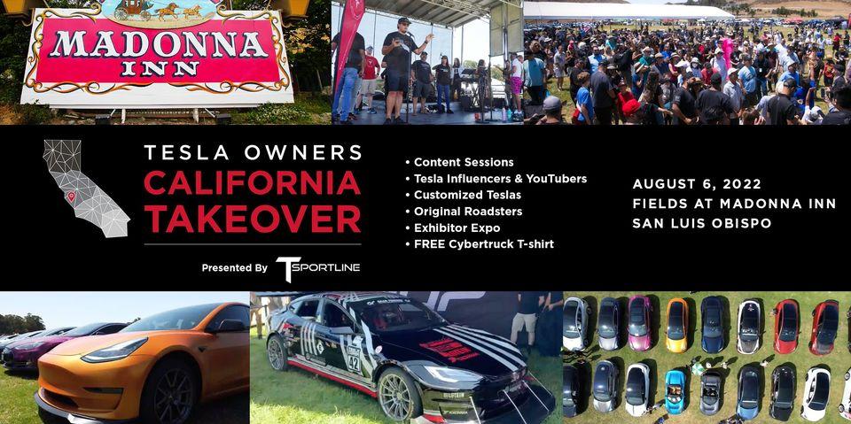 Tesla Model 2 Tesla Owners California Takeover Event Info August 6, 2022 Madonna 