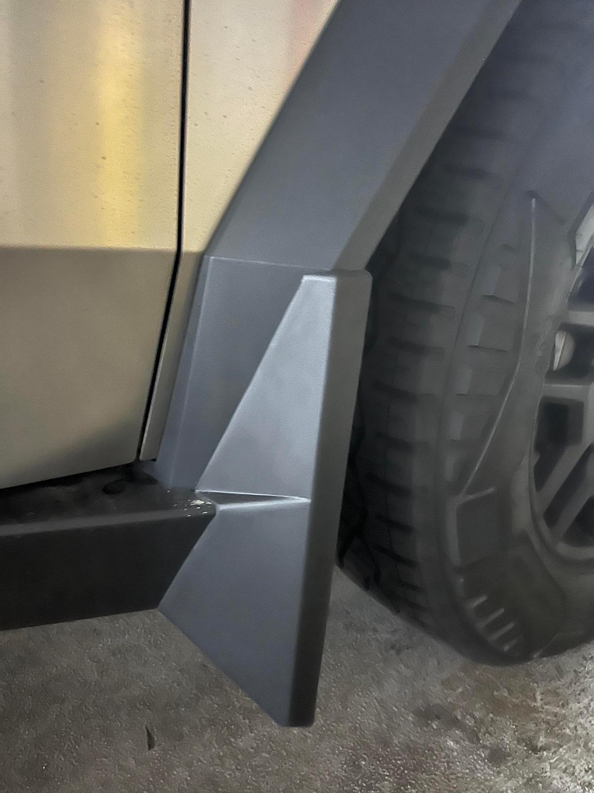 Tesla Model 2 BestEvMod Mud Flaps for your Cybertruck, limited time 10% off mudflap2