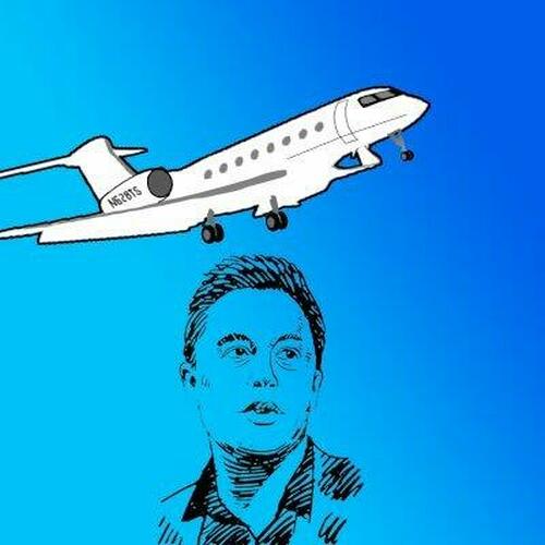 Tesla Model 2 Elon Musk Asks College Kid To Remove Twitter-Bot Tracking Private Jet musk%20jet_1