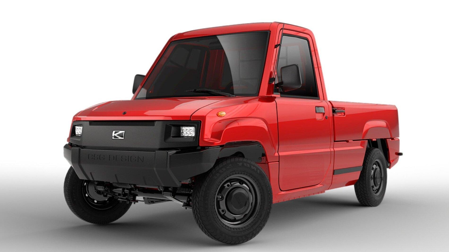 Tesla Model 2 The Pickman Is a Tiny $10,000 Electric Pickup That Promises 4,000 Pounds of Towing Pickman-Hero