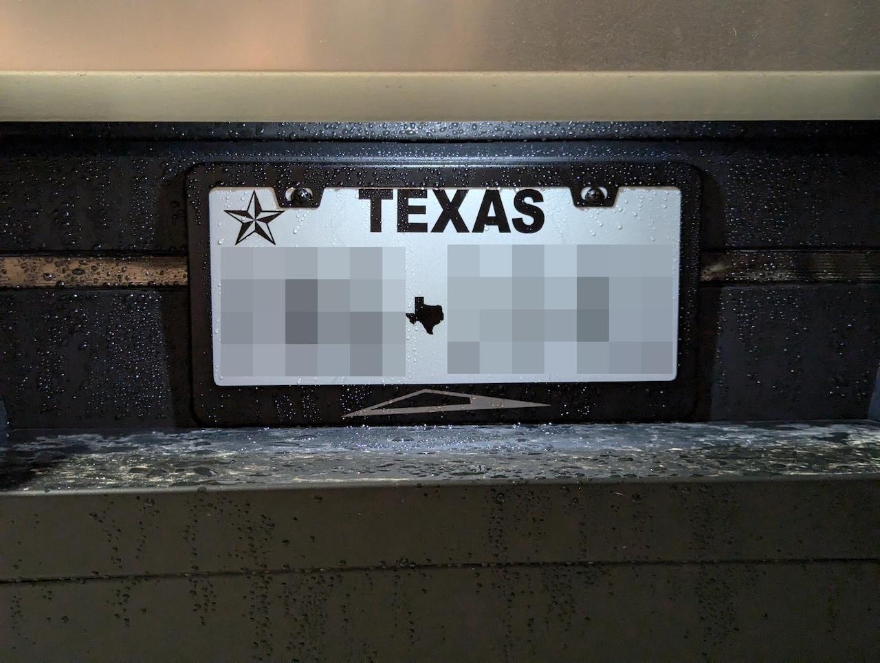 Tesla Model 2 ? Cybertruck Silhouette License Plate Frame; laser etched on stainless steel plateframe