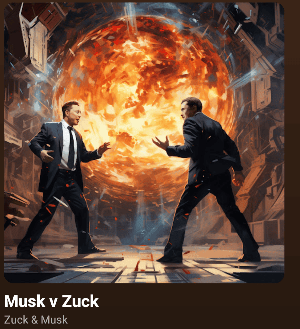 Tesla Model 2 Musk V Zuck Screenshot_20240304-235648