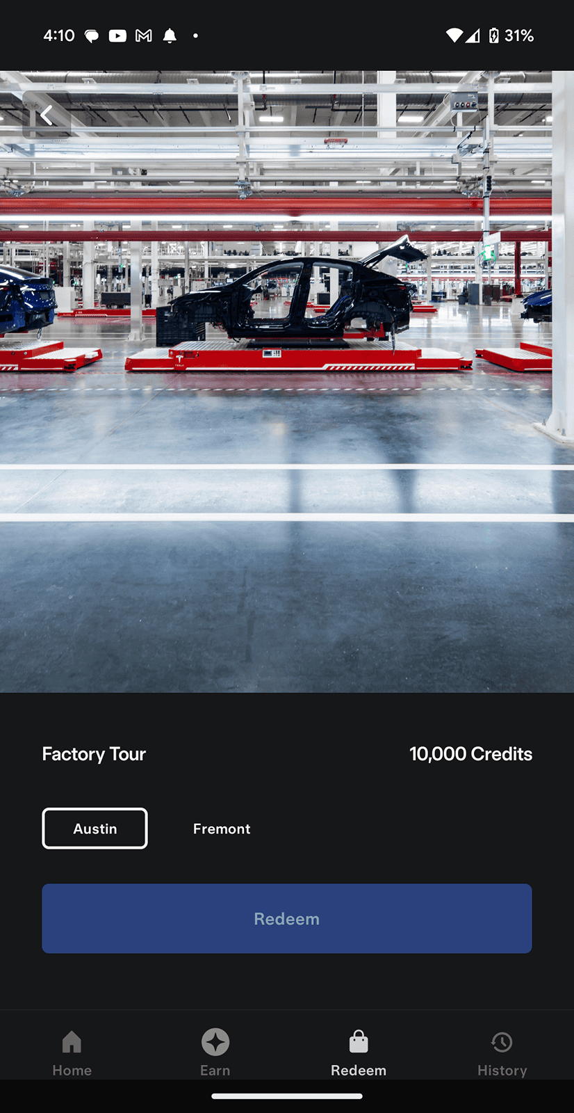 Tesla Model 2 Factory tour is back in stock in referral hub (17 apr) Screenshot_20240417-161001